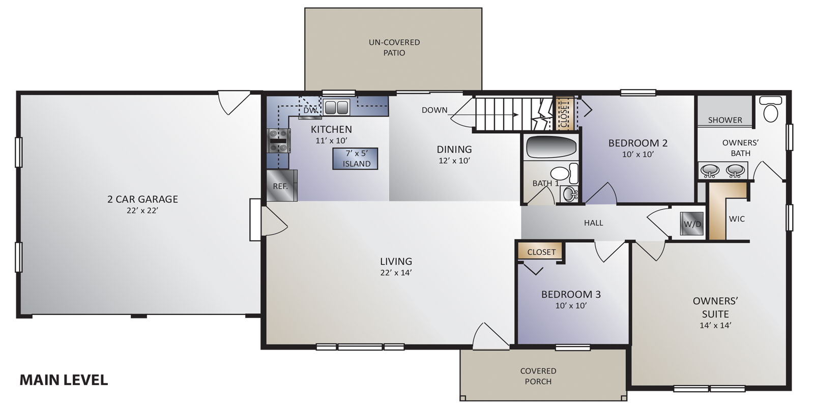 The Brooklyn Floor Plan