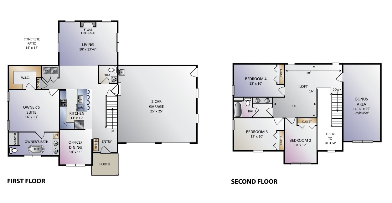 Stevenson Floor Plan